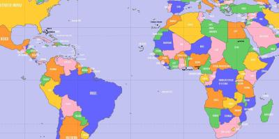 Kapp Verde-plassering på verdenskartet
